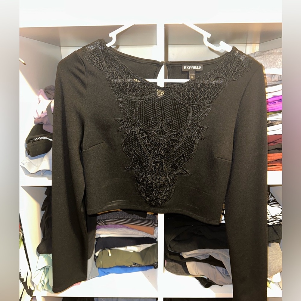Express crop longsleve